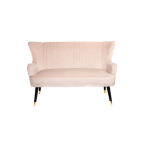 Alexa Loveseat - Pink