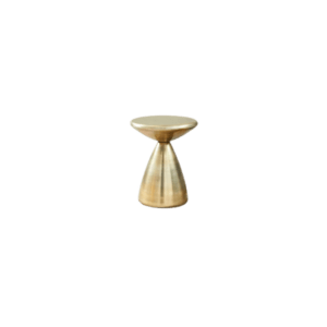 Bella End Table - Gold